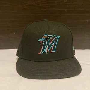 size 7 1/2 marlins hat